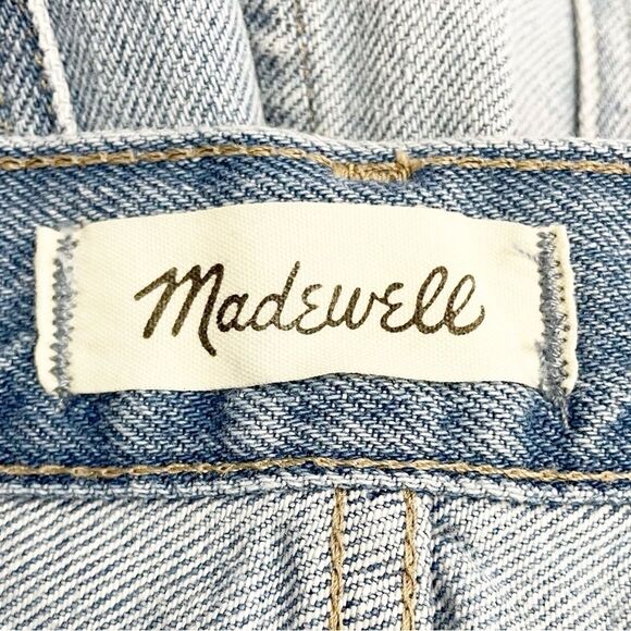 Madewell The Mom Jean in Gilford Wash Light Wash Slouchy Jeans Size 30 | 10 - Picture 10 of 13